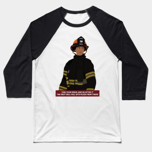 Maya Bishop Station 19 firefighter Baseball T-Shirt